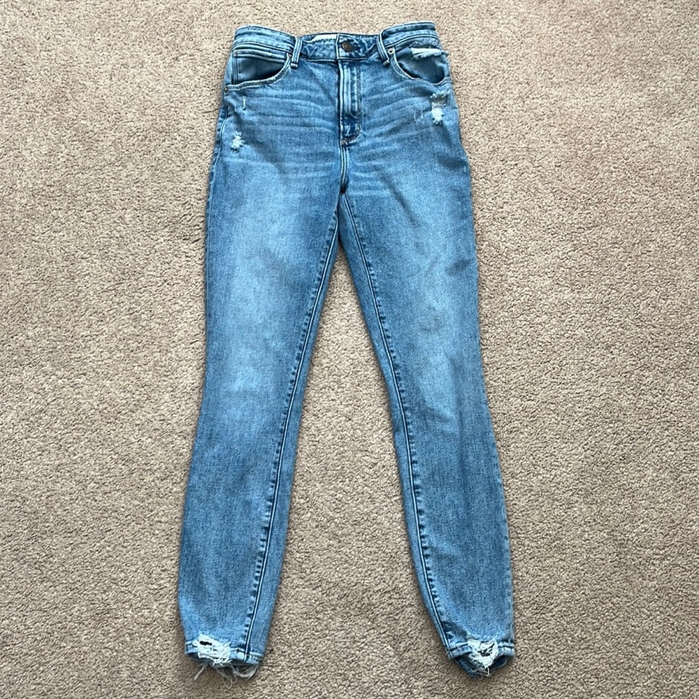 Abercrombie & Fitch High Rise Super Skinny Jeans